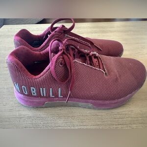 NOBULL Women’s 11 or men’s 9.5 Burgundy Training Shoes
